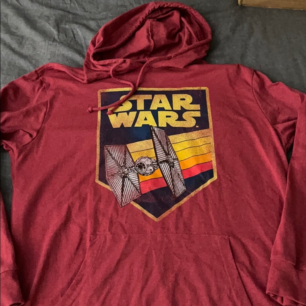 Star Wars hooded shirt